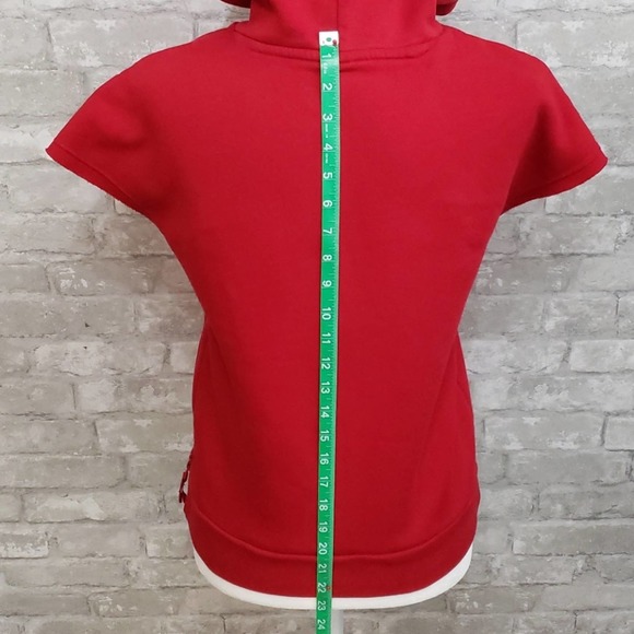 NIKE Red Fleece Lined Hoodie, Youth Size: Large $30 - Picture 6 of 8